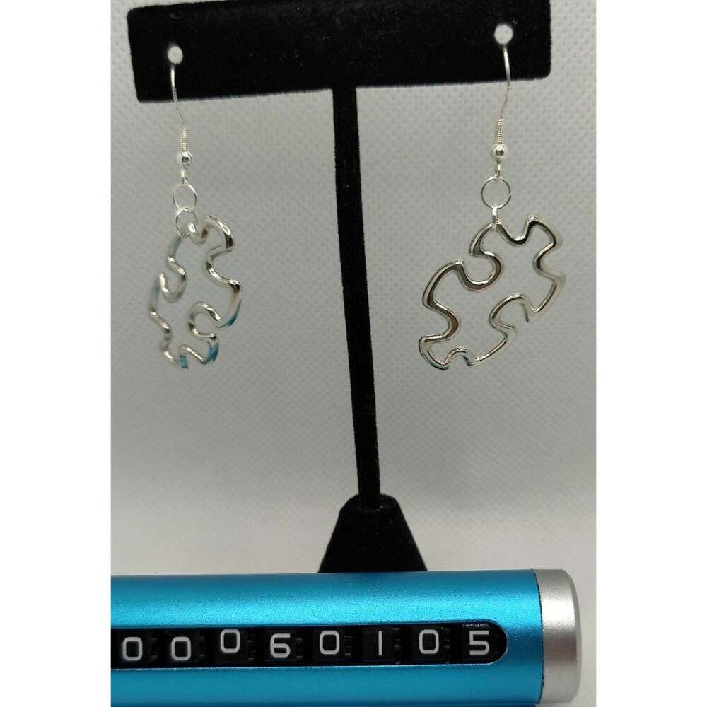 Autism Awareness Puzzle Piece Earrings